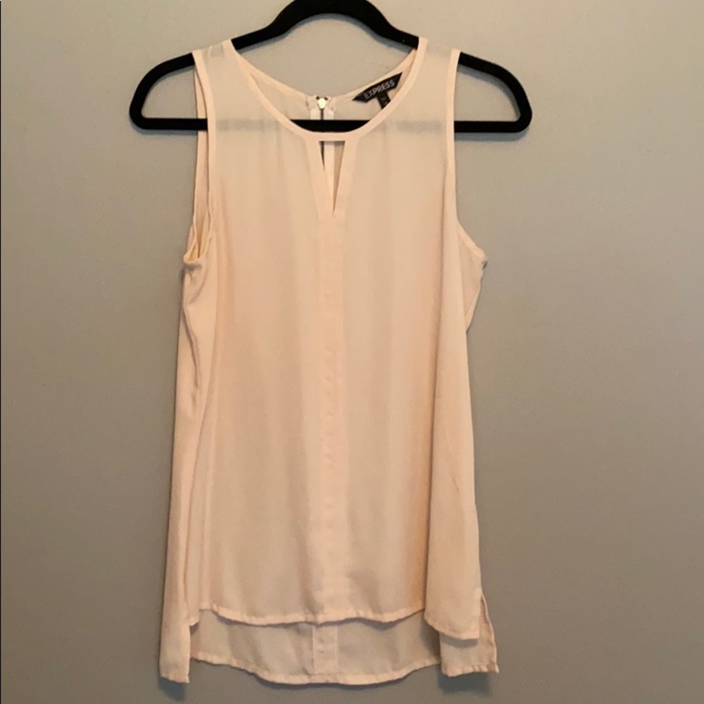 Express sleeveless blouse